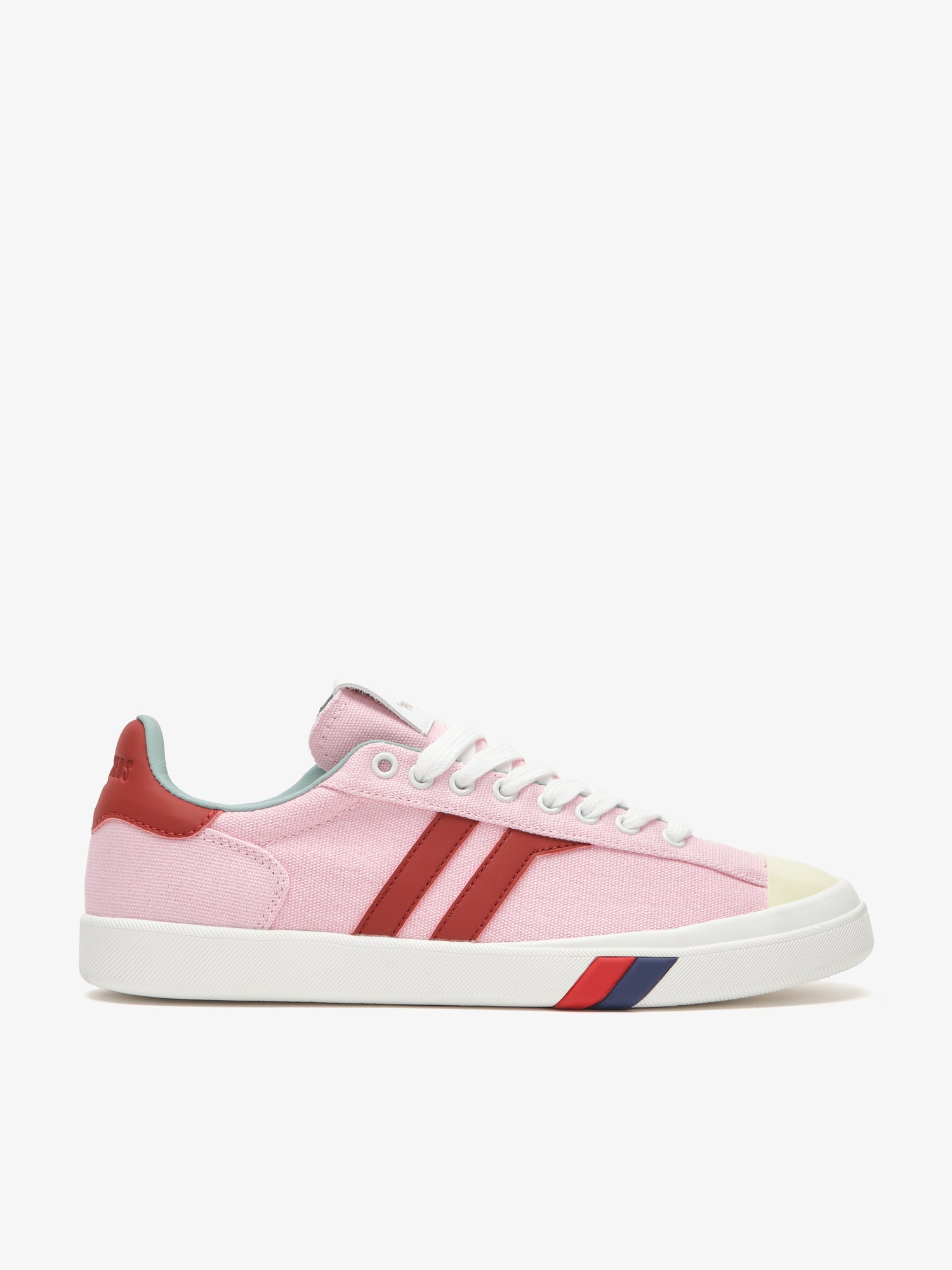 Court Ace in canvas blush petal